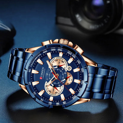 CURREN Fashion Wrist Watch 8363